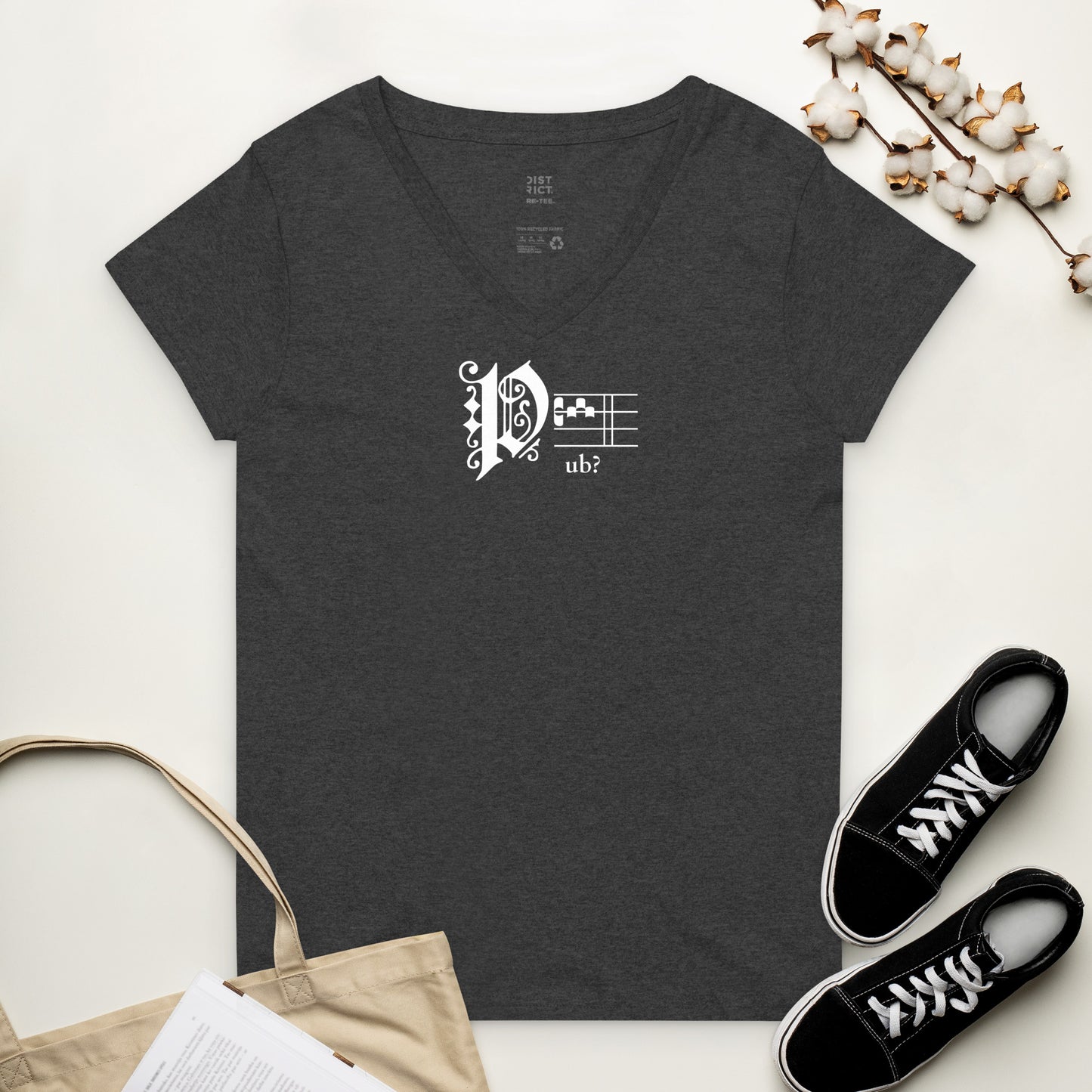 Pub? Women's V-neck T-Shirt