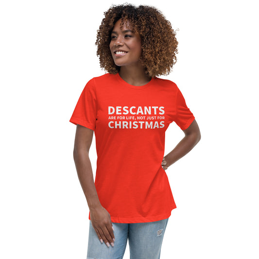 Descant - Christmas Women's Relaxed T-Shirt