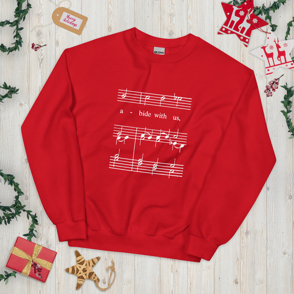 Abide - Christmas Unisex Sweatshirt