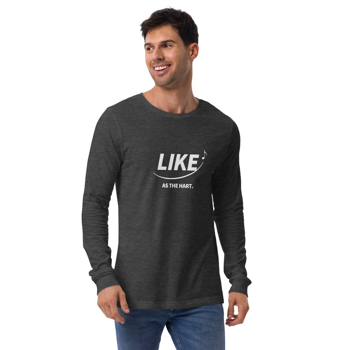 Like as the Hart - Unisex Long Sleeve Tee