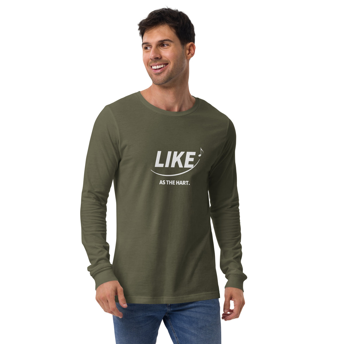 Like as the Hart - Unisex Long Sleeve Tee