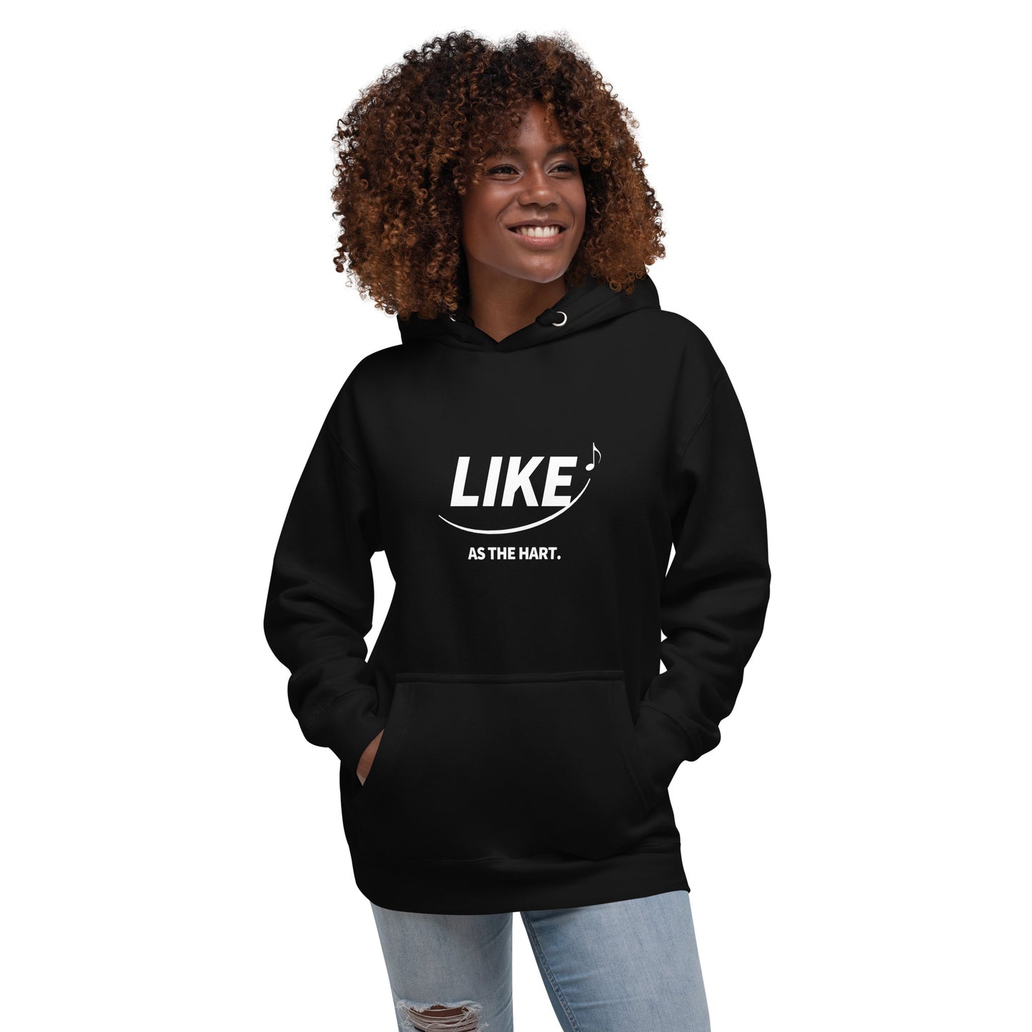 LIKE as the Hart - Unisex Hoodie