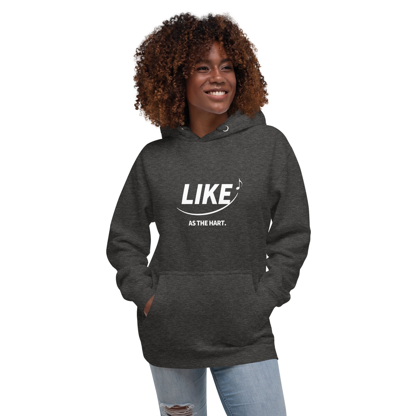 LIKE as the Hart - Unisex Hoodie