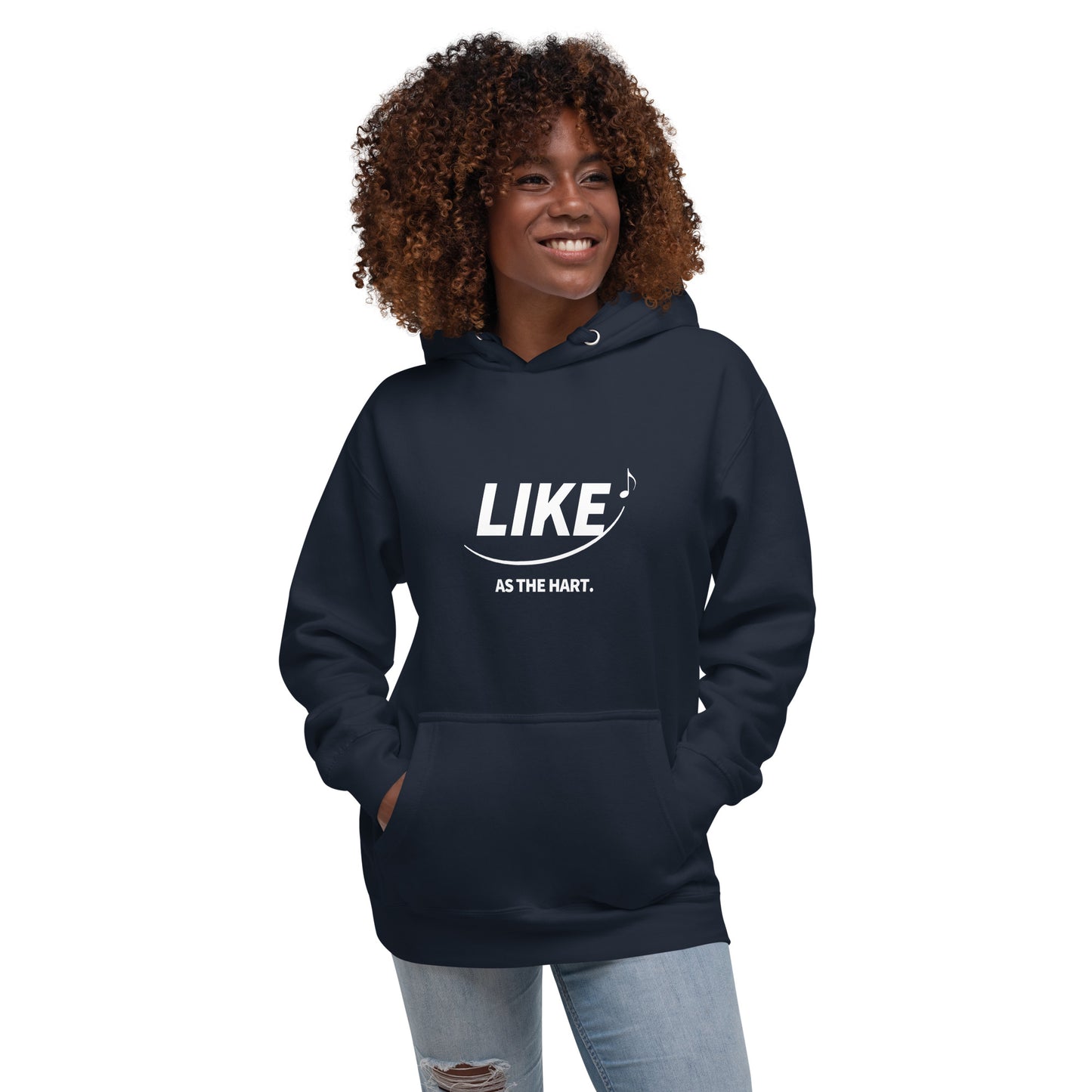 LIKE as the Hart - Unisex Hoodie