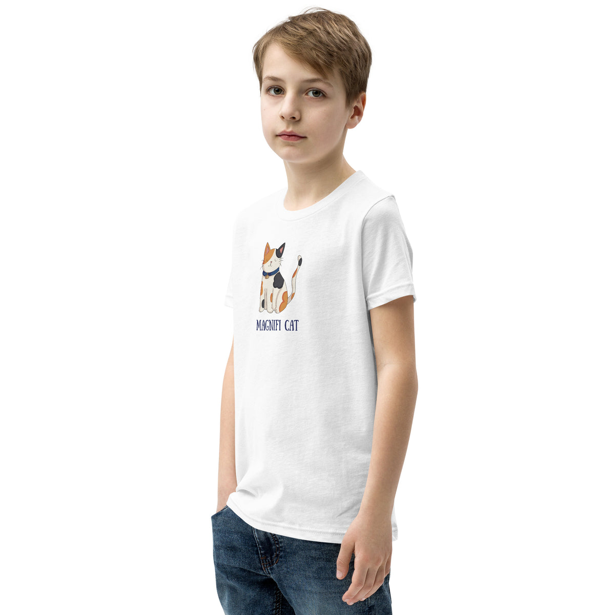 Magnifi Cat Kids T-Shirt